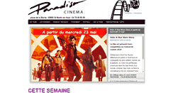Desktop Screenshot of cinemaparadiso.fr